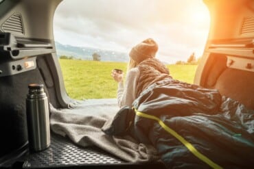 How To Sleep Comfortably In The Backseat Of A Car